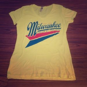 Neon Yellow Milwaukee T-Shirt